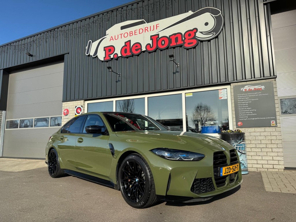 BMW M3 Bmw M3 M3 COMPETITION Individual Trackpack Keramisch H&K Schaalstoelen ACC Rijklaar!