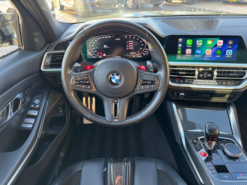 BMW M3 Bmw M3 M3 COMPETITION Individual Trackpack Keramisch H&K Schaalstoelen ACC Rijklaar!