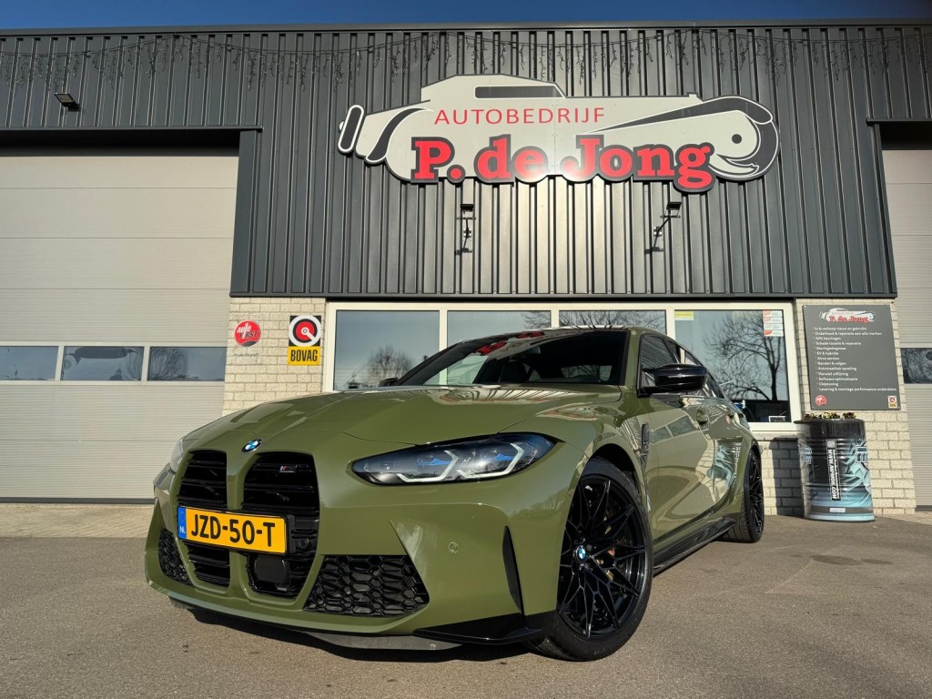 BMW M3 Bmw M3 M3 COMPETITION Individual Trackpack Keramisch H&K Schaalstoelen ACC Rijklaar!