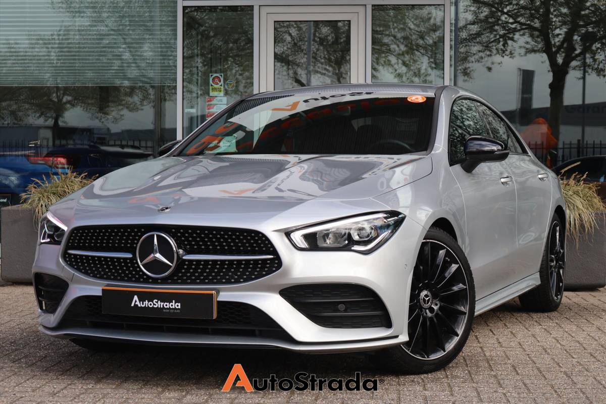 Mercedes-Benz CLA Mercedes CLA Coupé 180 AMG-Line 136pk | Carplay | Cruise | Climate | Navigatie | Sfeer | Stoelverwarming | Camera | Virtual