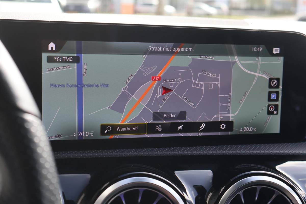 Mercedes-Benz CLA Mercedes CLA Coupé 180 AMG-Line 136pk | Carplay | Cruise | Climate | Navigatie | Sfeer | Stoelverwarming | Camera | Virtual