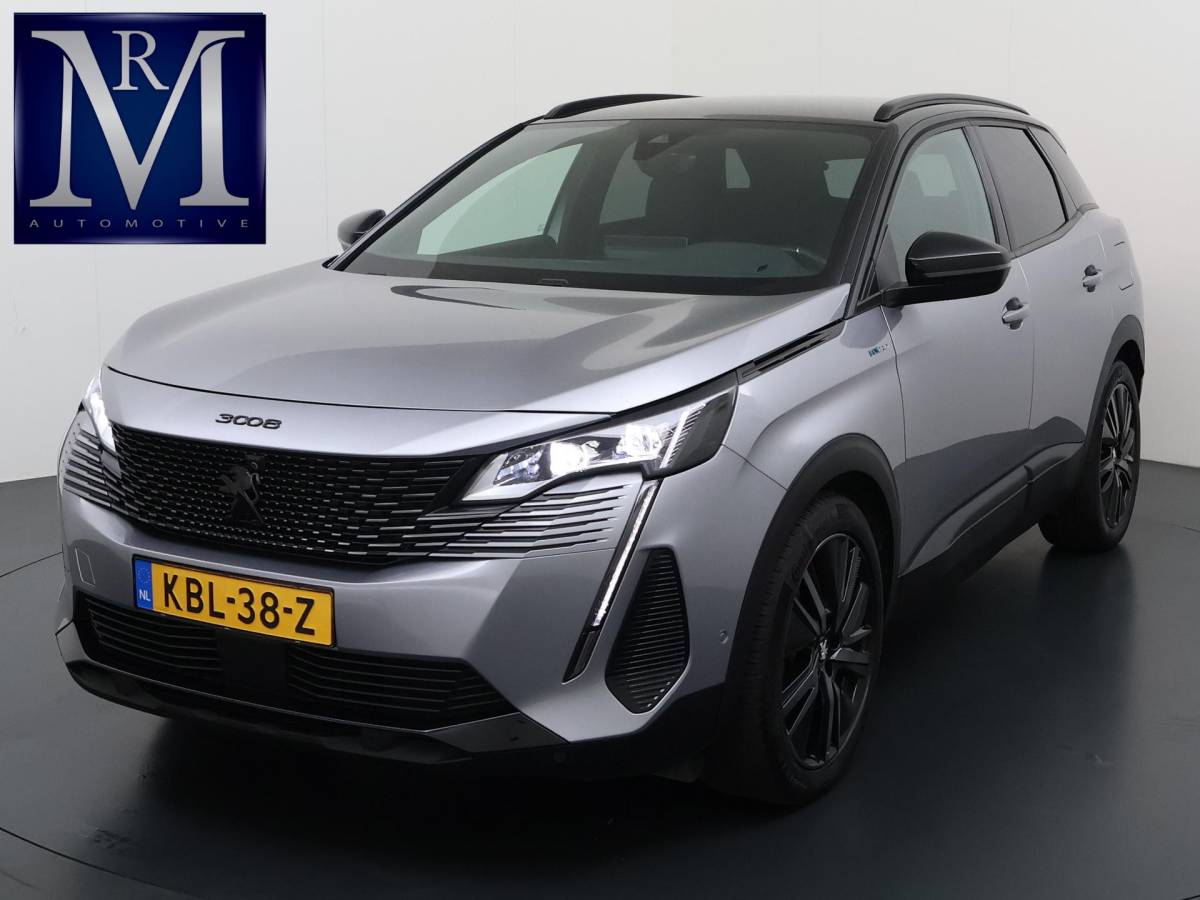 Peugeot 3008 Peugeot 3008 1.6 HYbrid 225 GT PHEV | BLACK OPTIC| FOCAL AUDIO| STOELVERWARMING| CAMERA VOOR+ ACHTER| ADAPTIVE CRUISE CONTROL| DODE HOEK SENSOR| ELEK. ACHTERKLEP| STANDKACHEL