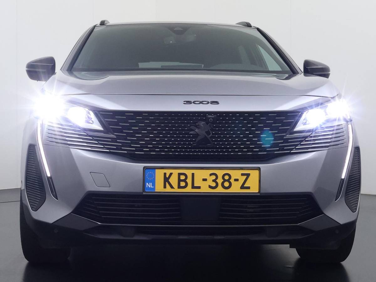 Peugeot 3008 Peugeot 3008 1.6 HYbrid 225 GT PHEV | BLACK OPTIC| FOCAL AUDIO| STOELVERWARMING| CAMERA VOOR+ ACHTER| ADAPTIVE CRUISE CONTROL| DODE HOEK SENSOR| ELEK. ACHTERKLEP| STANDKACHEL
