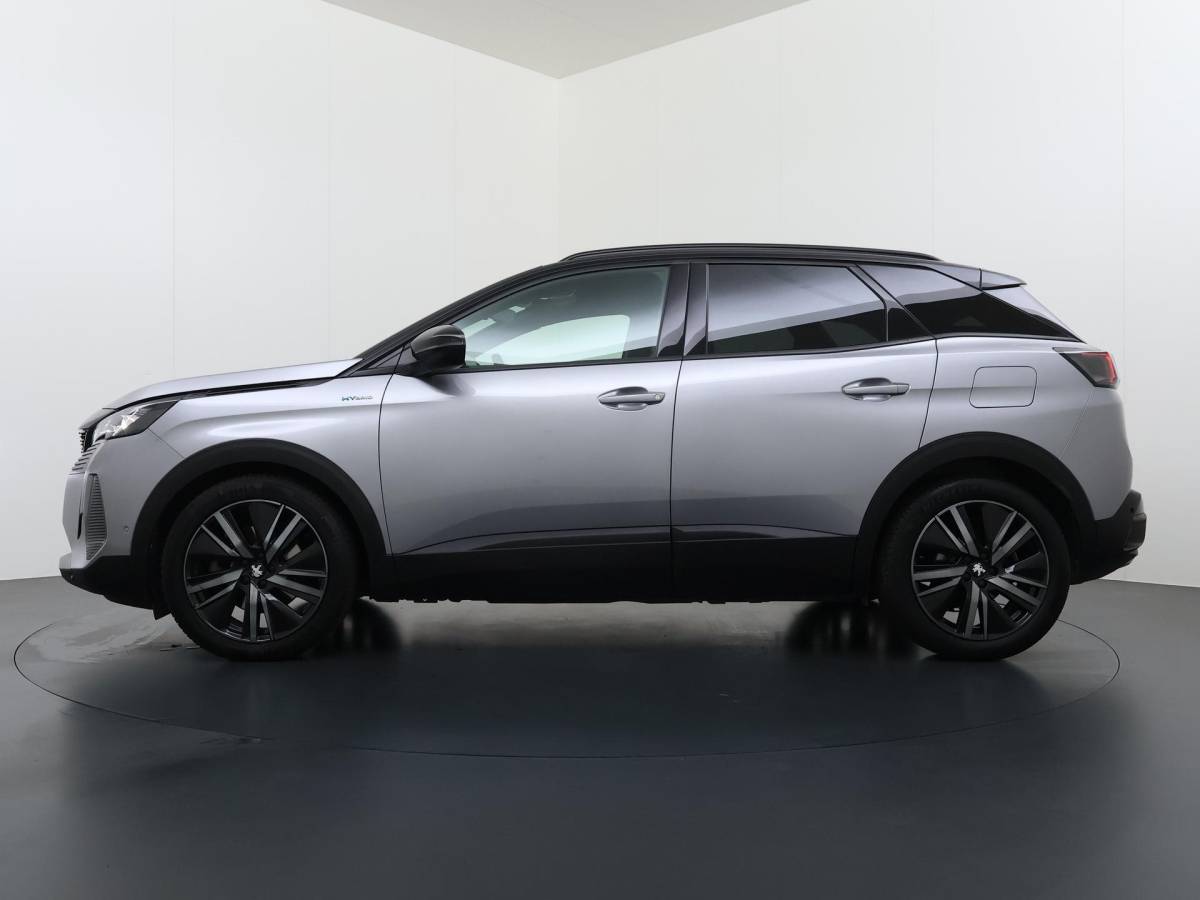 Peugeot 3008 Peugeot 3008 1.6 HYbrid 225 GT PHEV | BLACK OPTIC| FOCAL AUDIO| STOELVERWARMING| CAMERA VOOR+ ACHTER| ADAPTIVE CRUISE CONTROL| DODE HOEK SENSOR| ELEK. ACHTERKLEP| STANDKACHEL