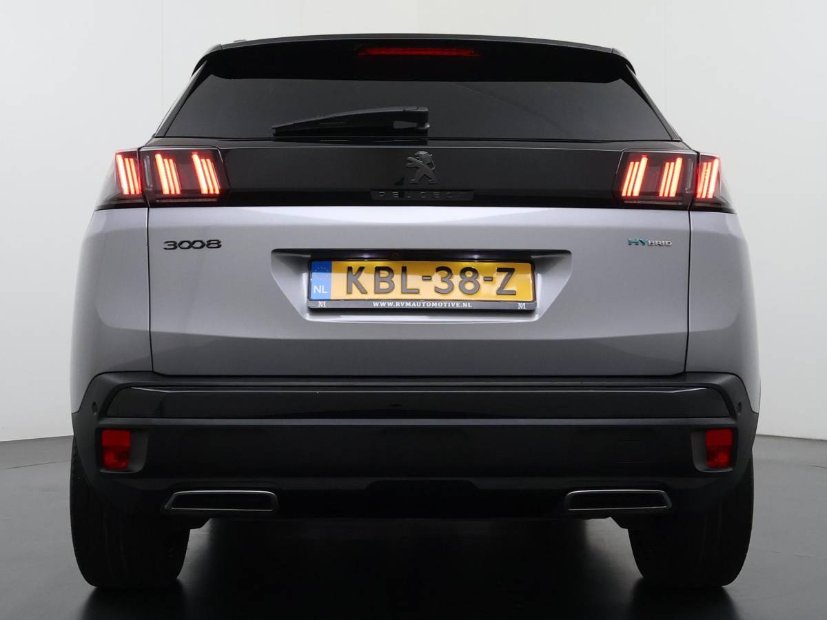 Peugeot 3008 Peugeot 3008 1.6 HYbrid 225 GT PHEV | BLACK OPTIC| FOCAL AUDIO| STOELVERWARMING| CAMERA VOOR+ ACHTER| ADAPTIVE CRUISE CONTROL| DODE HOEK SENSOR| ELEK. ACHTERKLEP| STANDKACHEL