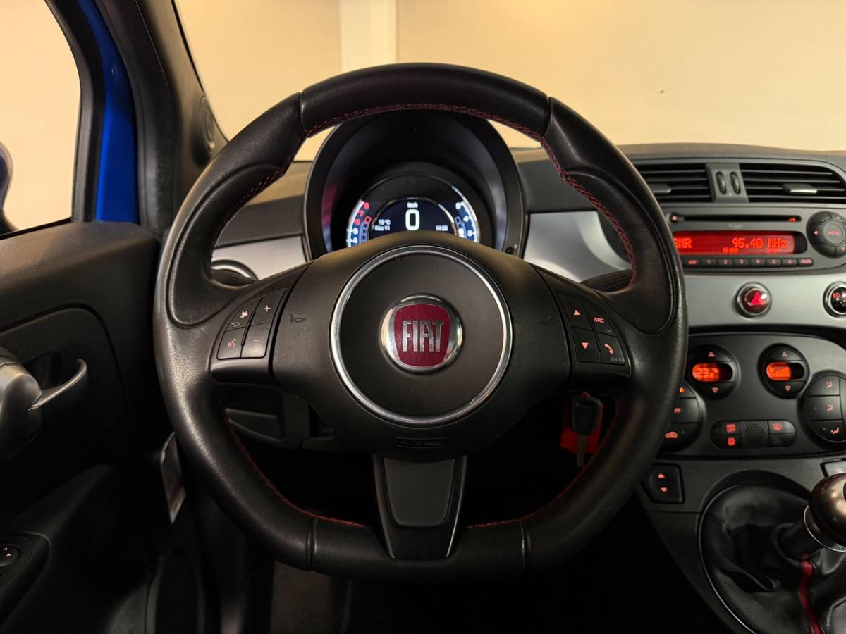 Fiat 500 Fiat 500 0.9 TwinAir Turbo 500S *Azzurro Italia* Leer|Interscope|Climate|PDC|Sport|NAP