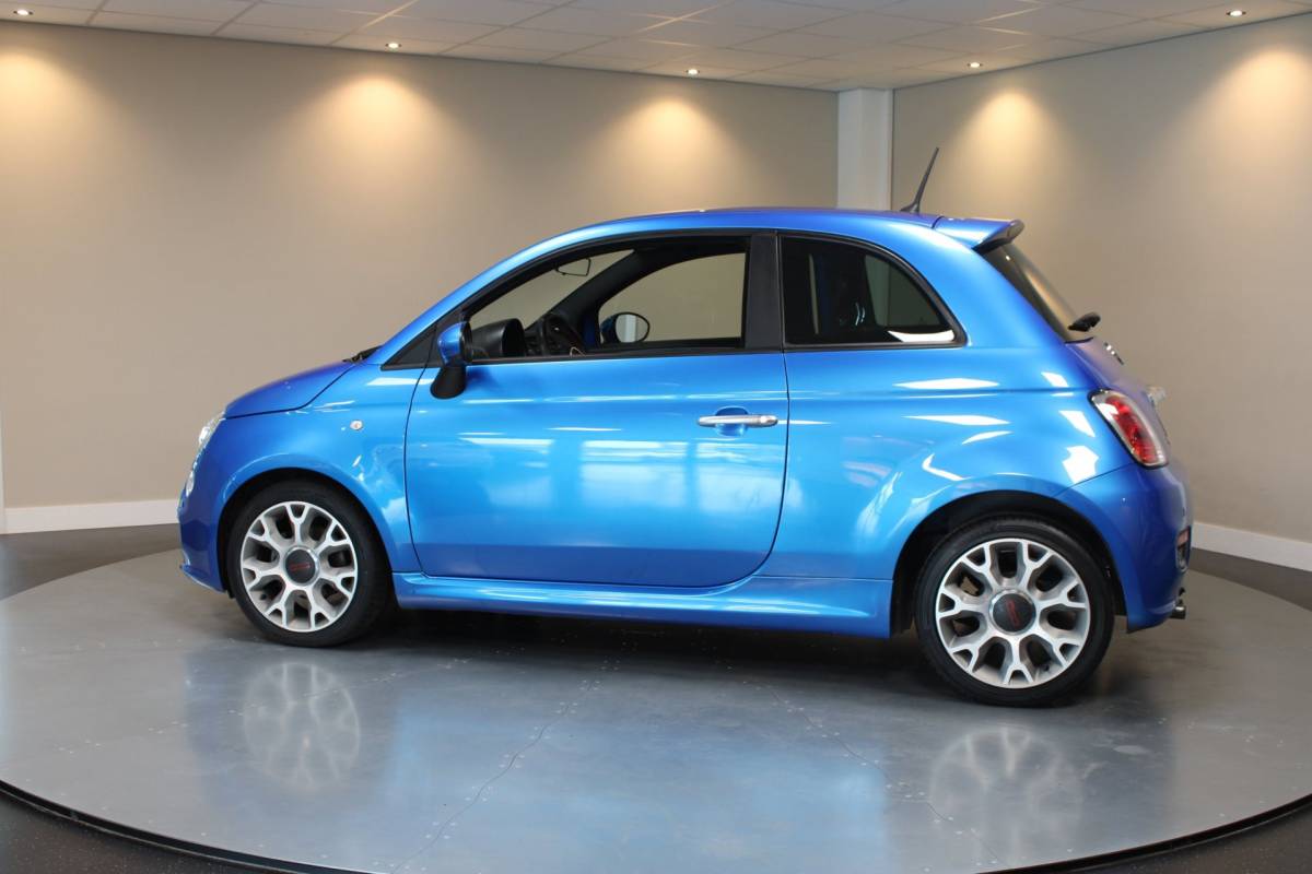 Fiat 500 Fiat 500 0.9 TwinAir Turbo 500S *Azzurro Italia* Leer|Interscope|Climate|PDC|Sport|NAP