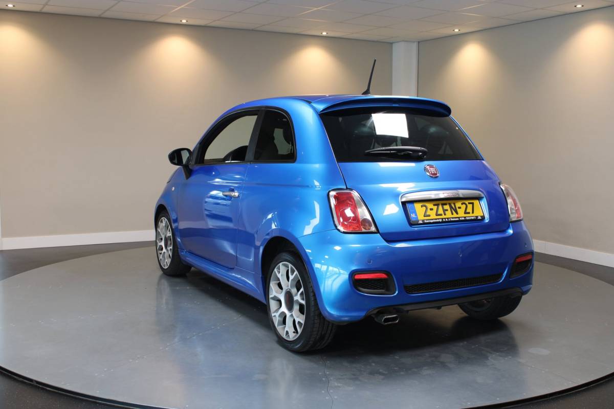 Fiat 500 Fiat 500 0.9 TwinAir Turbo 500S *Azzurro Italia* Leer|Interscope|Climate|PDC|Sport|NAP