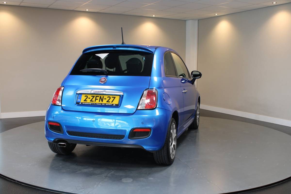 Fiat 500 Fiat 500 0.9 TwinAir Turbo 500S *Azzurro Italia* Leer|Interscope|Climate|PDC|Sport|NAP