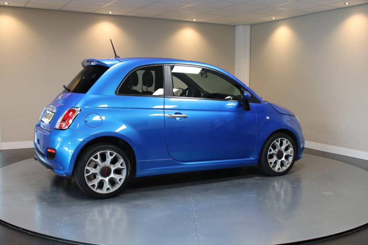 Fiat 500 Fiat 500 0.9 TwinAir Turbo 500S *Azzurro Italia* Leer|Interscope|Climate|PDC|Sport|NAP
