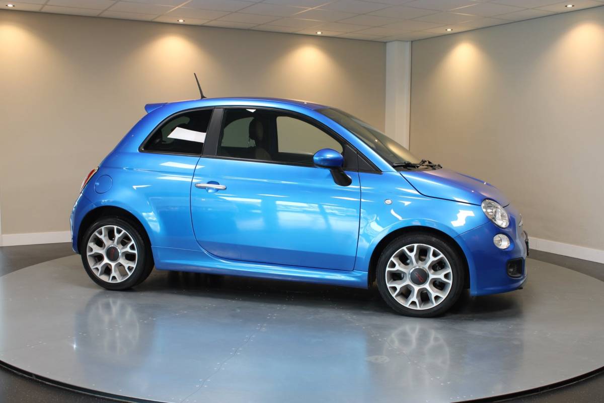 Fiat 500 Fiat 500 0.9 TwinAir Turbo 500S *Azzurro Italia* Leer|Interscope|Climate|PDC|Sport|NAP