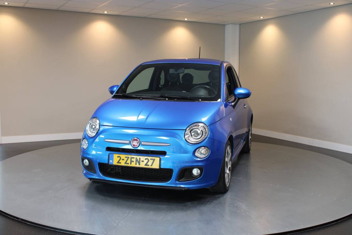 Fiat 500 Fiat 500 0.9 TwinAir Turbo 500S *Azzurro Italia* Leer|Interscope|Climate|PDC|Sport|NAP