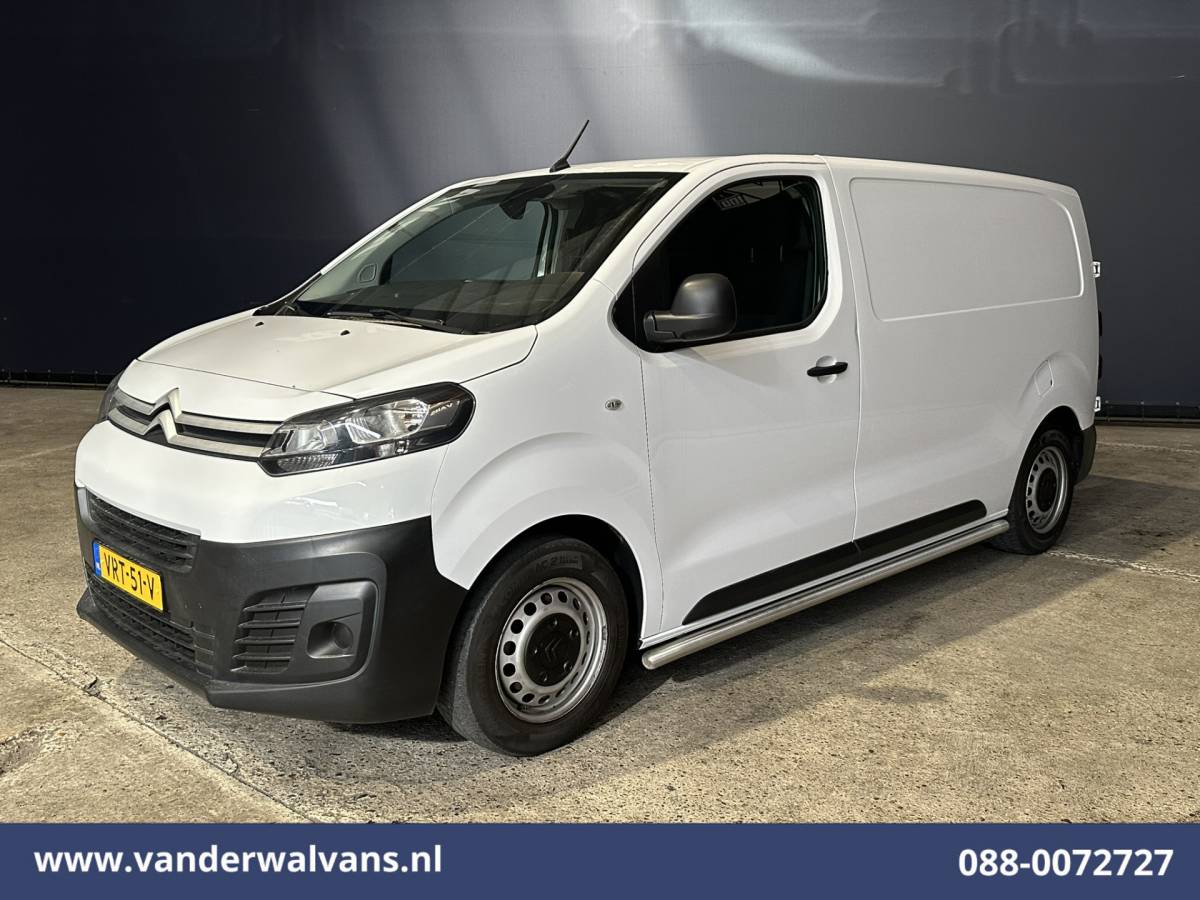 Citroën Jumpy Citroën Jumpy 1.5 BlueHDI 102pk L2H1 Euro6 Airco | Camera | Cruisecontrol | Trekhaak | Sidebars Parkeersensoren