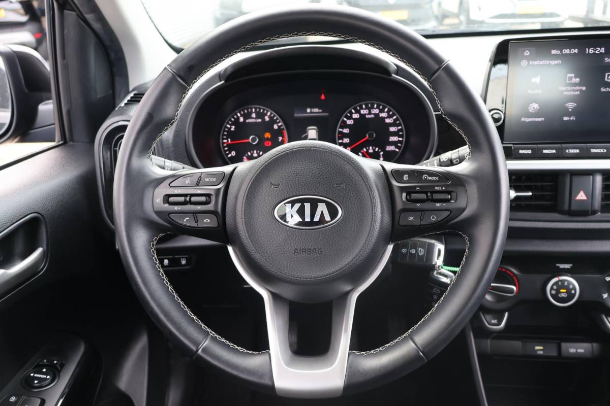 Kia Picanto Kia Picanto 1.0 DPi DynamicLine 1e Eigenaar | Dealer Onderh | NAP | BTW | Camera | Carplay | MultiMedia | Cruise | DAB | Start/Stop | Hill-Hold