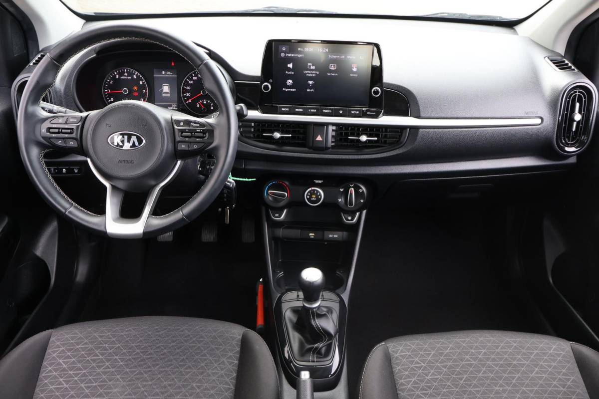 Kia Picanto Kia Picanto 1.0 DPi DynamicLine 1e Eigenaar | Dealer Onderh | NAP | BTW | Camera | Carplay | MultiMedia | Cruise | DAB | Start/Stop | Hill-Hold
