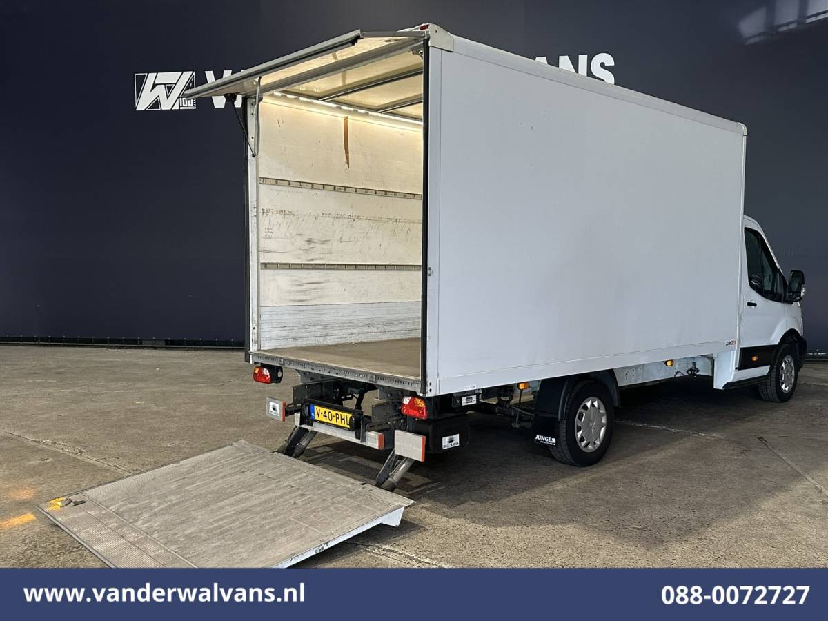 Ford Transit Ford Transit 2.0 TDCI 130pk Bakwagen L4.35m Laadklep Euro6 Airco | Camera | Cruisecontrol | Verwarmde voorruit Bijrijdersbank, 970kg laadvermogen