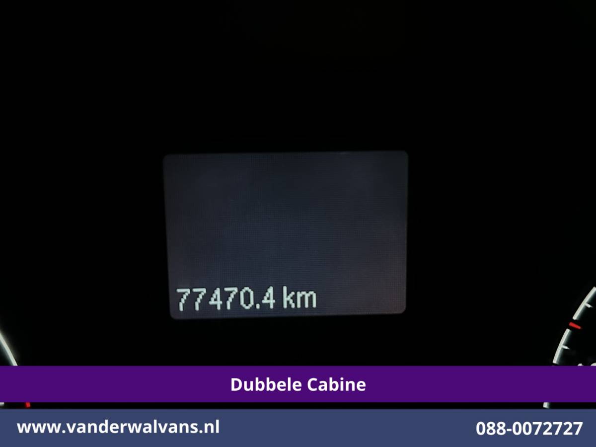 Ford Transit Custom Ford Transit Custom 2.0 TDCI 130pk L2H1 Dubbele Cabine Euro6 Airco | 6-Zits | LED | Cruisecontrol | Trekhaak Parkeersensoren, Verwarmde voorruit