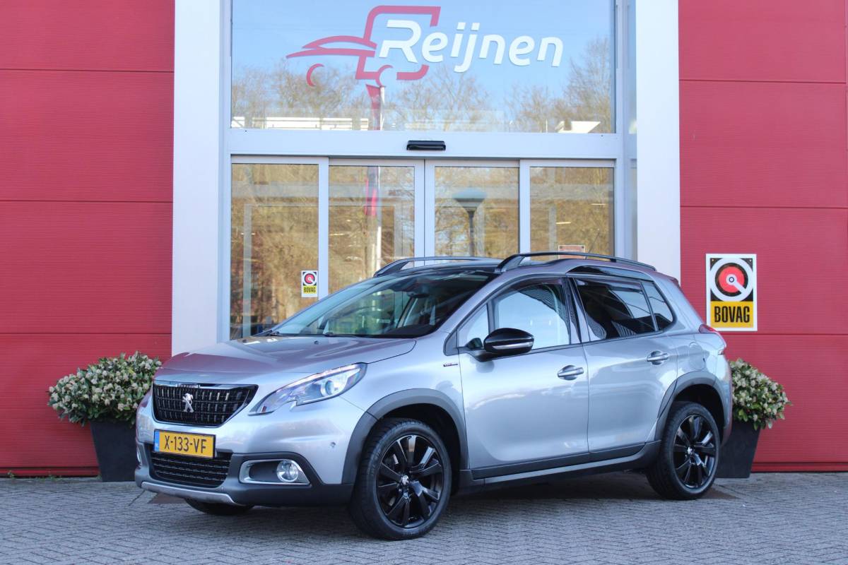 Peugeot 2008 Peugeot 2008 1.2 130PK GT-LINE | PANORAMA DAK | GRIP CONTROL | CRUISE CONTROL | DAB+ RADIO | APPLE CARPLAY/ANDROID AUTO | NAVIGATIE | ACHTERUITRIJ CAMERA | 17″ LICHTMETALEN VELGEN “BLACK” | CLIMATE CONTROL | PARKEERSENSOREN VOOR + ACHTER | GETINTE ACHTERRUITEN | ZWARTE DAK RELING |