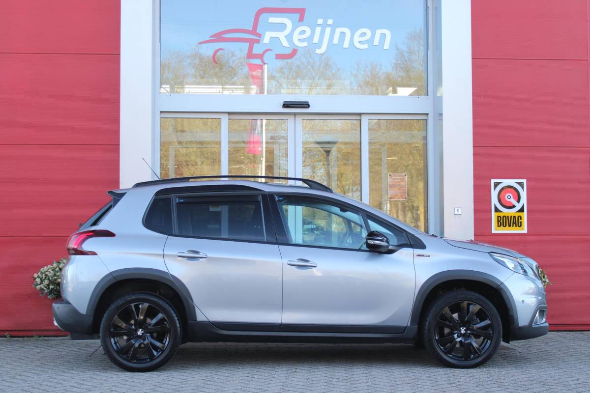Peugeot 2008 Peugeot 2008 1.2 130PK GT-LINE | PANORAMA DAK | GRIP CONTROL | CRUISE CONTROL | DAB+ RADIO | APPLE CARPLAY/ANDROID AUTO | NAVIGATIE | ACHTERUITRIJ CAMERA | 17″ LICHTMETALEN VELGEN “BLACK” | CLIMATE CONTROL | PARKEERSENSOREN VOOR + ACHTER | GETINTE ACHTERRUITEN | ZWARTE DAK RELING |