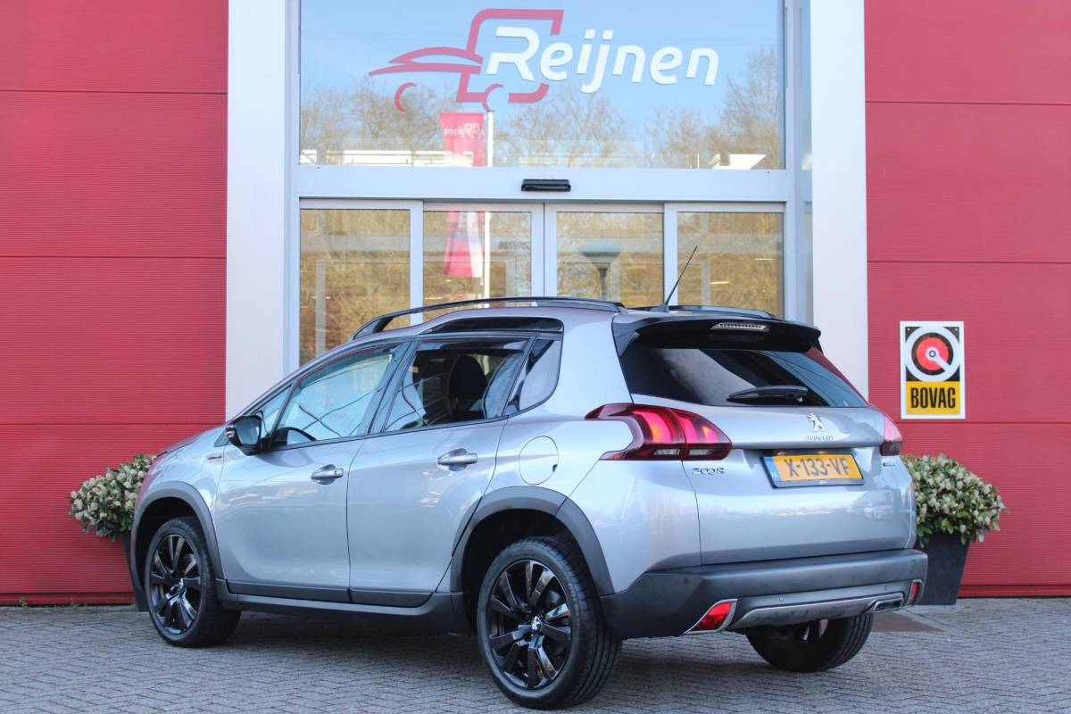 Peugeot 2008 Peugeot 2008 1.2 130PK GT-LINE | PANORAMA DAK | GRIP CONTROL | CRUISE CONTROL | DAB+ RADIO | APPLE CARPLAY/ANDROID AUTO | NAVIGATIE | ACHTERUITRIJ CAMERA | 17″ LICHTMETALEN VELGEN “BLACK” | CLIMATE CONTROL | PARKEERSENSOREN VOOR + ACHTER | GETINTE ACHTERRUITEN | ZWARTE DAK RELING |