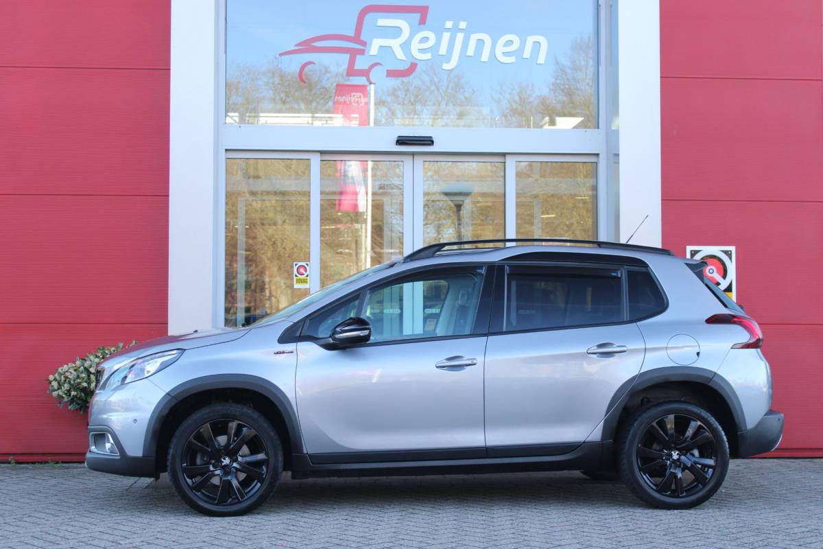 Peugeot 2008 Peugeot 2008 1.2 130PK GT-LINE | PANORAMA DAK | GRIP CONTROL | CRUISE CONTROL | DAB+ RADIO | APPLE CARPLAY/ANDROID AUTO | NAVIGATIE | ACHTERUITRIJ CAMERA | 17″ LICHTMETALEN VELGEN “BLACK” | CLIMATE CONTROL | PARKEERSENSOREN VOOR + ACHTER | GETINTE ACHTERRUITEN | ZWARTE DAK RELING |