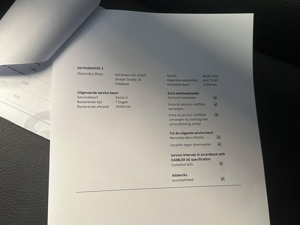 Mercedes-Benz EQV Mercedes-Benz EQV 300 L2 Business Solution Limited 90 kWh RIJKLAARPRIJS INC. 12MND BOVAG GARANTIE | SOH 95% | 8pl  | ELECTR. SCHUIFDEUREN | DODE HOEK | 360 CAMERA |LEDER | RIJKLAARPRIJS incl. 12mnd BOVAG GARANTIE