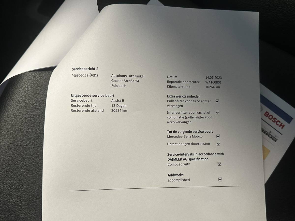Mercedes-Benz EQV Mercedes-Benz EQV 300 L2 Business Solution Limited 90 kWh RIJKLAARPRIJS INC. 12MND BOVAG GARANTIE | SOH 95% | 8pl  | ELECTR. SCHUIFDEUREN | DODE HOEK | 360 CAMERA |LEDER | RIJKLAARPRIJS incl. 12mnd BOVAG GARANTIE
