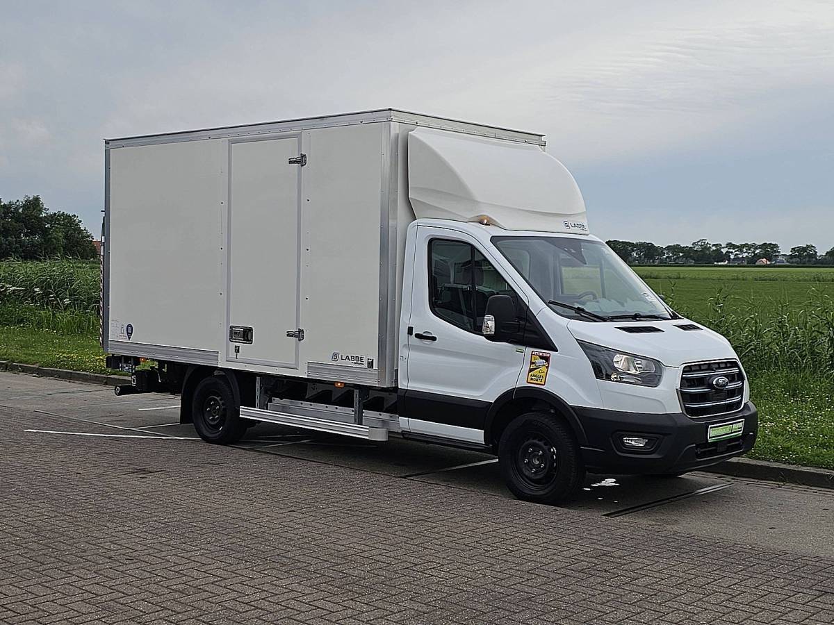Ford E-Transit FORD E-TRANSIT bakwagen laadklep!