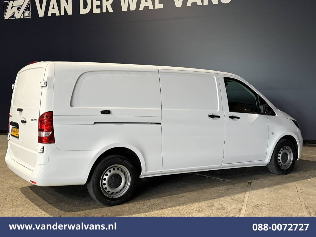 Mercedes-Benz Vito Mercedes-Benz Vito 116 CDI 163pk L3H1 Euro6 Airco | Camera | Apple Carplay | Cruisecontrol | Stoelverwarming Android Auto, Bijrijdersbank