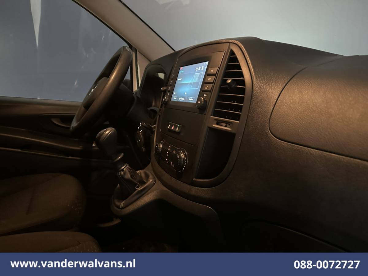Mercedes-Benz Vito Mercedes-Benz Vito 116 CDI 163pk L3H1 Euro6 Airco | Camera | Apple Carplay | Cruisecontrol | Stoelverwarming Android Auto, Bijrijdersbank