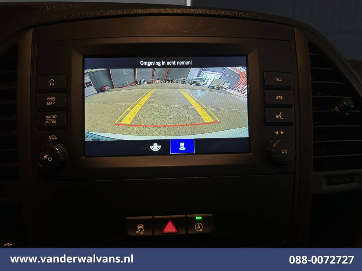 Mercedes-Benz Vito Mercedes-Benz Vito 116 CDI 163pk L3H1 Euro6 Airco | Camera | Apple Carplay | Cruisecontrol | Stoelverwarming Android Auto, Bijrijdersbank