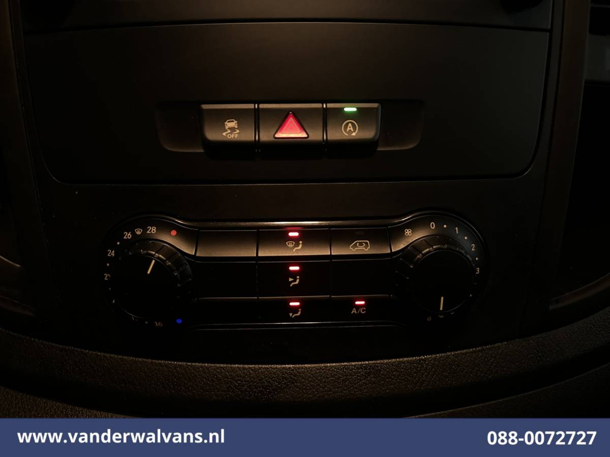 Mercedes-Benz Vito Mercedes-Benz Vito 116 CDI 163pk L3H1 Euro6 Airco | Camera | Apple Carplay | Cruisecontrol | Stoelverwarming Android Auto, Bijrijdersbank