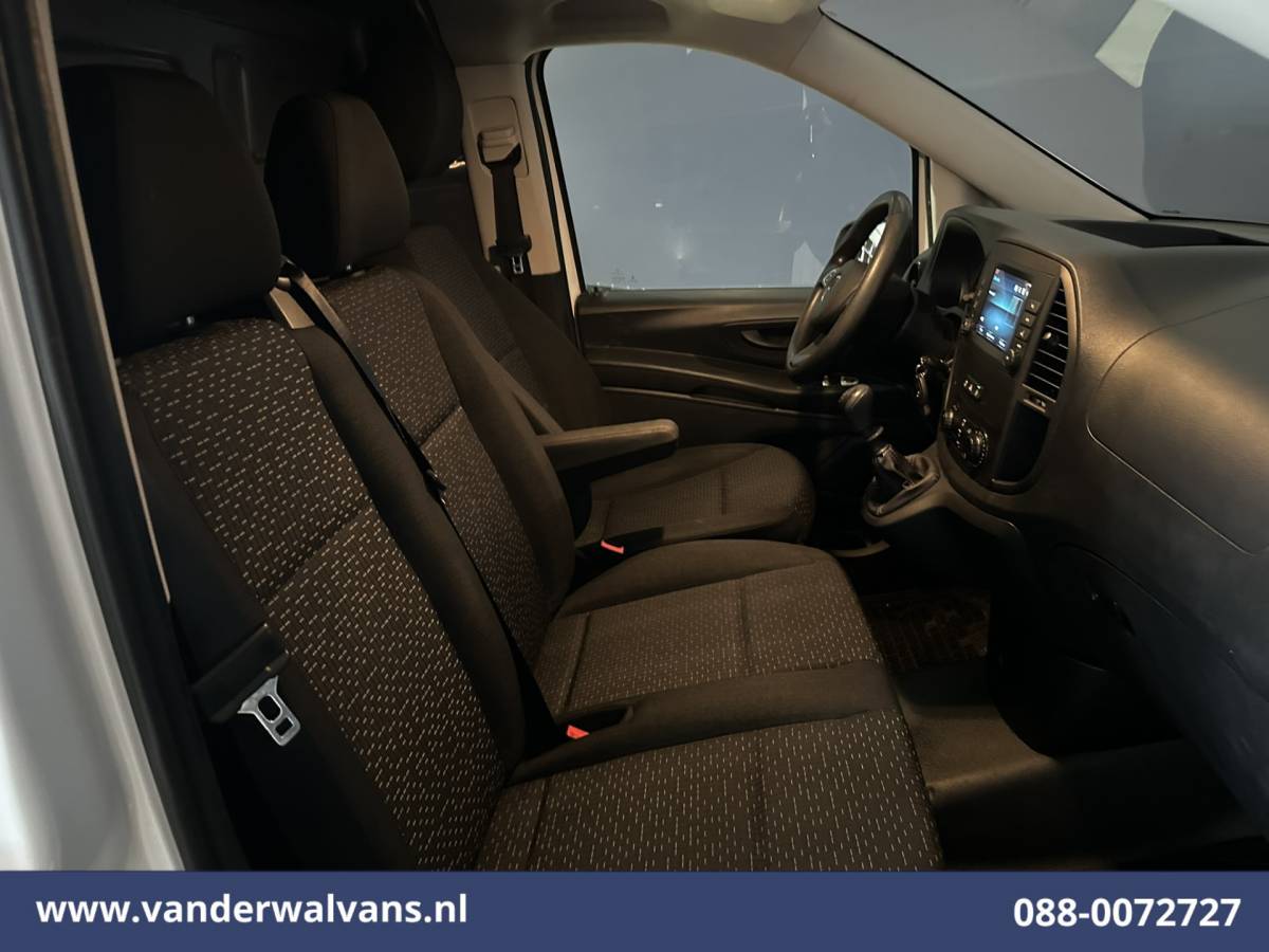Mercedes-Benz Vito Mercedes-Benz Vito 116 CDI 163pk L3H1 Euro6 Airco | Camera | Apple Carplay | Cruisecontrol | Stoelverwarming Android Auto, Bijrijdersbank