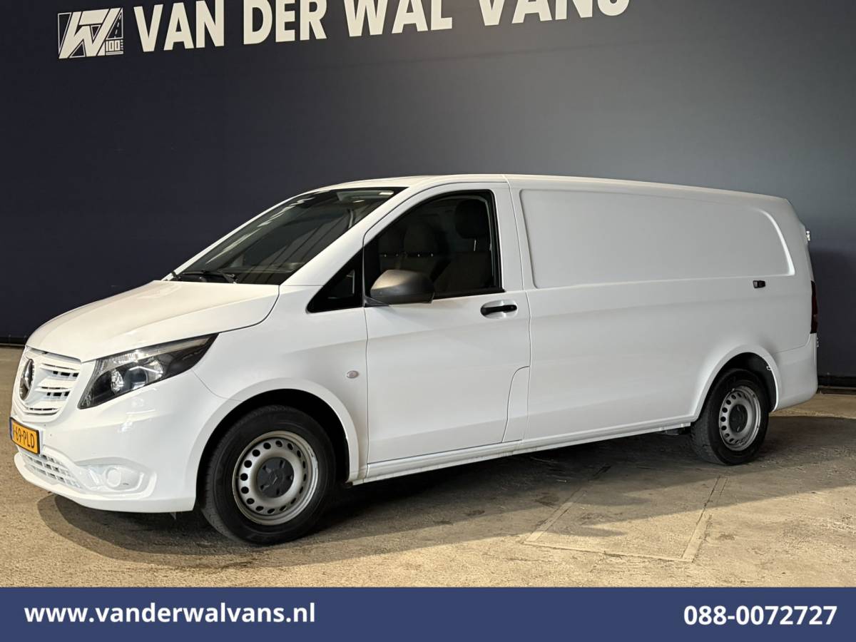 Mercedes-Benz Vito Mercedes-Benz Vito 116 CDI 163pk L3H1 Euro6 Airco | Camera | Apple Carplay | Cruisecontrol | Stoelverwarming Android Auto, Bijrijdersbank