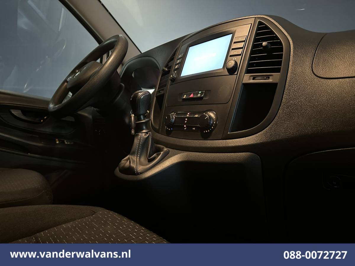Mercedes-Benz Vito Mercedes-Benz Vito 116 CDI 163pk L3H1 Euro6 Airco | Camera | Apple Carplay | Cruisecontrol | Stoelverwarming Android Auto, Bijrijdersbank