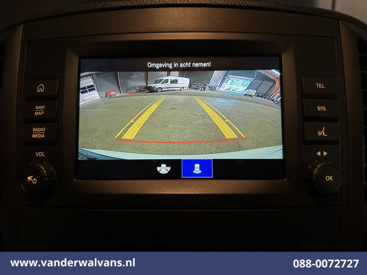 Mercedes-Benz Vito Mercedes-Benz Vito 116 CDI 163pk L3H1 Euro6 Airco | Camera | Apple Carplay | Cruisecontrol | Stoelverwarming Android Auto, Bijrijdersbank