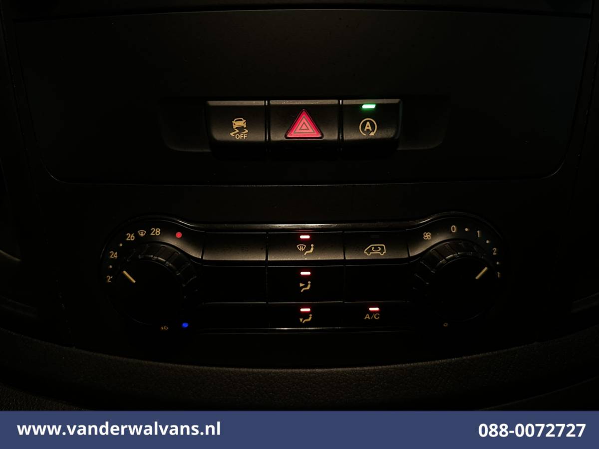 Mercedes-Benz Vito Mercedes-Benz Vito 116 CDI 163pk L3H1 Euro6 Airco | Camera | Apple Carplay | Cruisecontrol | Stoelverwarming Android Auto, Bijrijdersbank