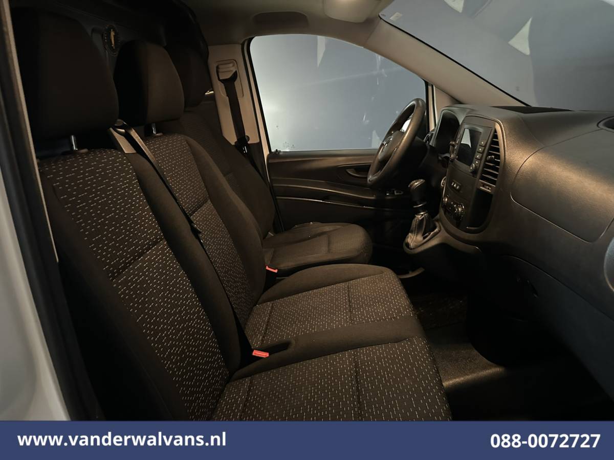 Mercedes-Benz Vito Mercedes-Benz Vito 116 CDI 163pk L3H1 Euro6 Airco | Camera | Apple Carplay | Cruisecontrol | Stoelverwarming Android Auto, Bijrijdersbank