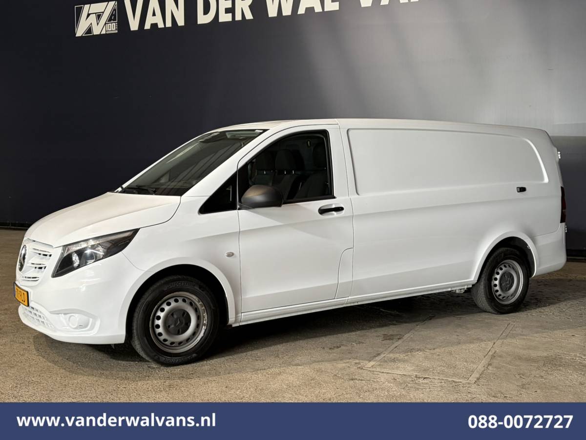 Mercedes-Benz Vito Mercedes-Benz Vito 116 CDI 163pk L3H1 Euro6 Airco | Camera | Apple Carplay | Cruisecontrol | Stoelverwarming Android Auto, Bijrijdersbank
