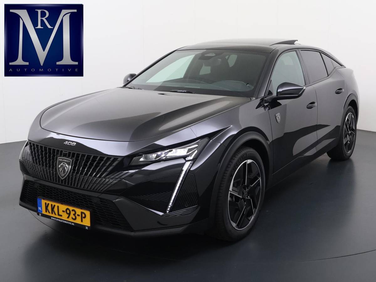 Peugeot 408 Peugeot e-408 GT 58 kWh NIEUWE AUTO 13KM!| FULL OPTION| PANO| FOCAL AUDIO| 360 CAMERA| ELEKTRISCHE ACHTERKLEP| ELEK. STOELEN| STOEL + STUURVERWARMING MET MASSAGE|