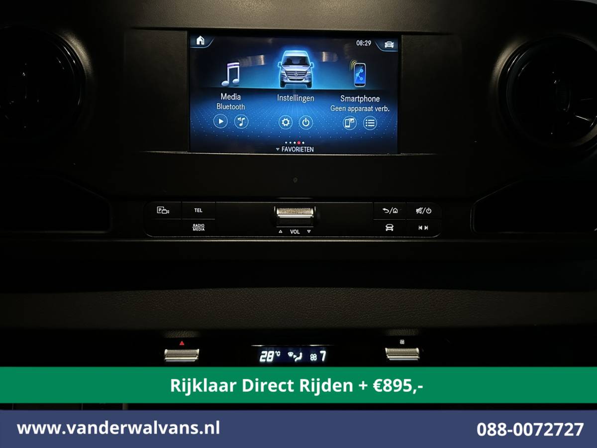 Mercedes-Benz Sprinter Mercedes-Benz Sprinter 316 CDI 163pk 3500kg Trekhaak *Rijklaar Direct Rijden* L2H1 Euro6 Airco | Camera | Apple Carplay Omvormer, Android Auto, Cruisecontrol, Parkeersensoren