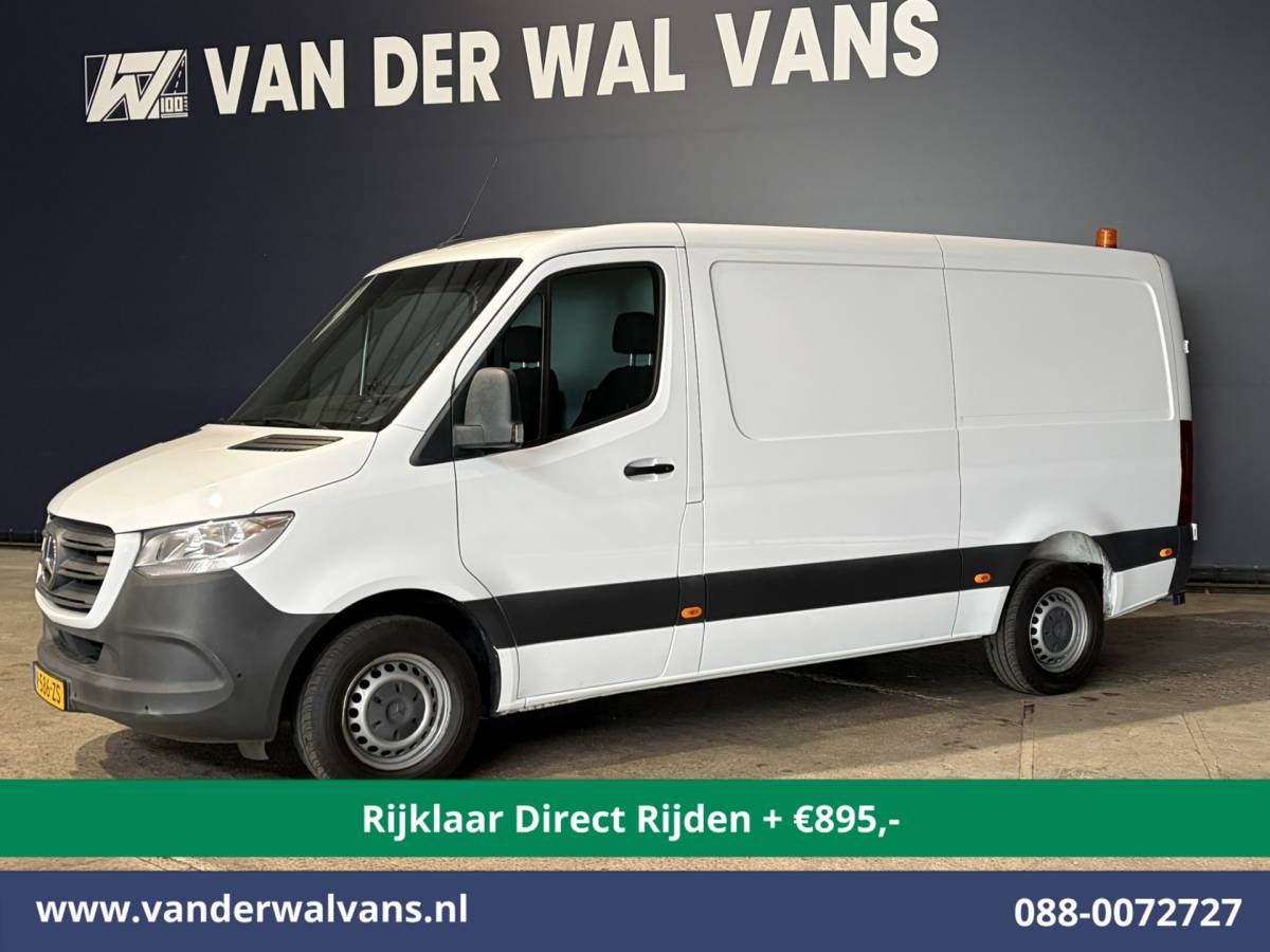 Mercedes-Benz Sprinter Mercedes-Benz Sprinter 316 CDI 163pk 3500kg Trekhaak *Rijklaar Direct Rijden* L2H1 Euro6 Airco | Camera | Apple Carplay Omvormer, Android Auto, Cruisecontrol, Parkeersensoren