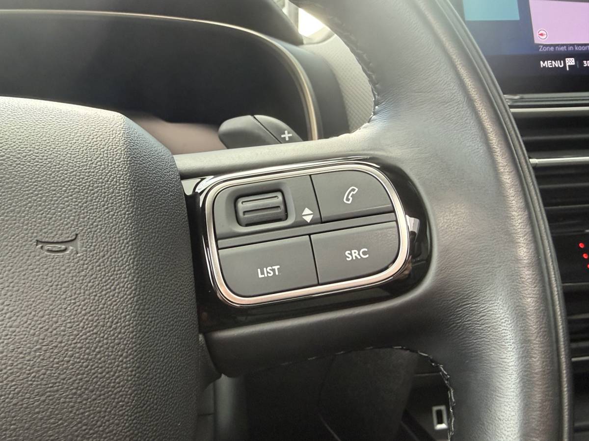 Citroën C5 Aircross Citroën C5 Aircross BWJ 2024 1.6 Plug-in Hybrid 225pk Plus TREKHAAK | PANO | LEDER | 360 CAMERA | ADAPTIVE CRUISE | KEYLESS | DODE HOEK | STOELVERW. | ELEKTR. STOELEN | ELEKTR. ACHTERKLEP | CARPLAY + ANDROID | NAVI | CLIMA | LMV | PDC