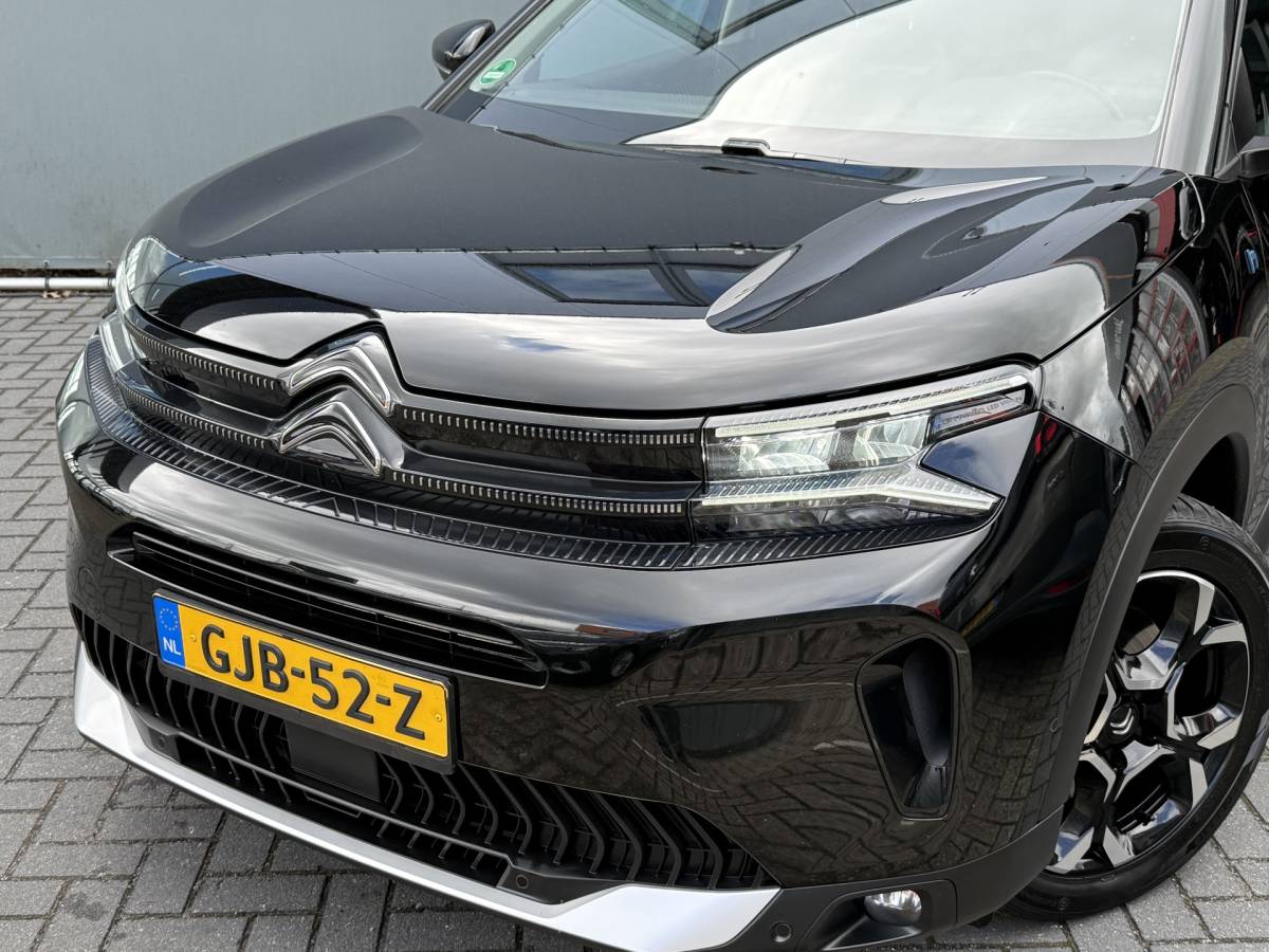 Citroën C5 Aircross Citroën C5 Aircross BWJ 2024 1.6 Plug-in Hybrid 225pk Plus TREKHAAK | PANO | LEDER | 360 CAMERA | ADAPTIVE CRUISE | KEYLESS | DODE HOEK | STOELVERW. | ELEKTR. STOELEN | ELEKTR. ACHTERKLEP | CARPLAY + ANDROID | NAVI | CLIMA | LMV | PDC