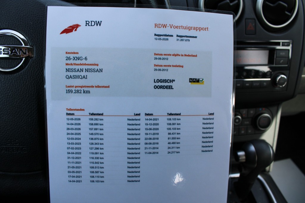 Nissan QASHQAI Nissan Qashqai 1.6 117pk Automaat Acenta ECC/Cruise/PDC/Trekhaak