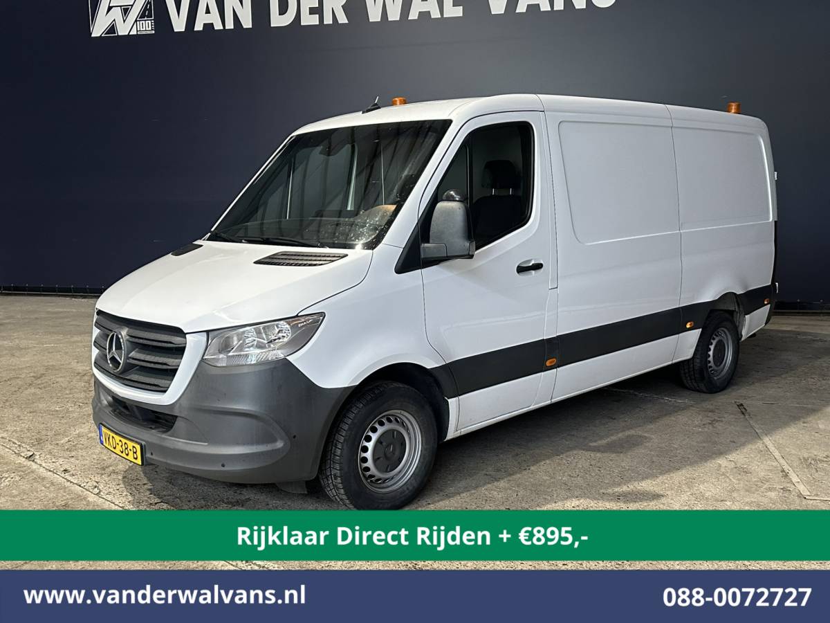Mercedes-Benz Sprinter Mercedes-Benz Sprinter 317 CDI 170pk Automaat 3500kg Trekhaak L2H1 Euro6 *Rijklaar Direct Rijden* Airco | Camera | Omvormer | Apple Carplay Cruisecontrol, Android Auto, Parkeersensoren