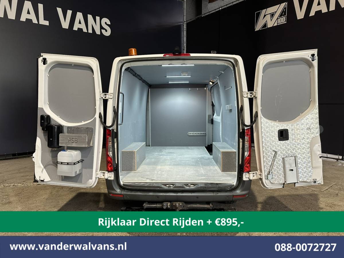 Mercedes-Benz Sprinter Mercedes-Benz Sprinter 317 CDI 170pk Automaat 3500kg Trekhaak L2H1 Euro6 *Rijklaar Direct Rijden* Airco | Camera | Omvormer | Apple Carplay Cruisecontrol, Android Auto, Parkeersensoren