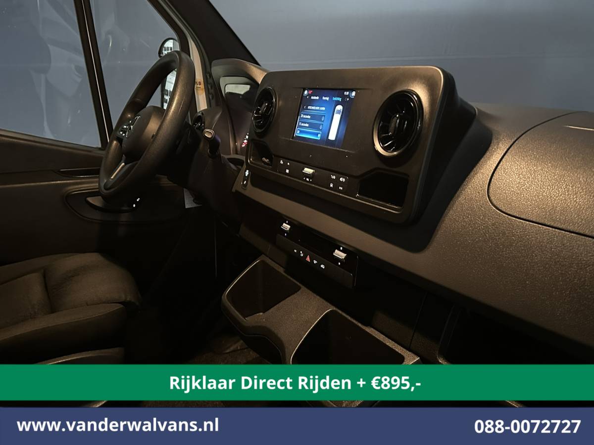 Mercedes-Benz Sprinter Mercedes-Benz Sprinter 317 CDI 170pk Automaat 3500kg Trekhaak L2H1 Euro6 *Rijklaar Direct Rijden* Airco | Camera | Omvormer | Apple Carplay Cruisecontrol, Android Auto, Parkeersensoren