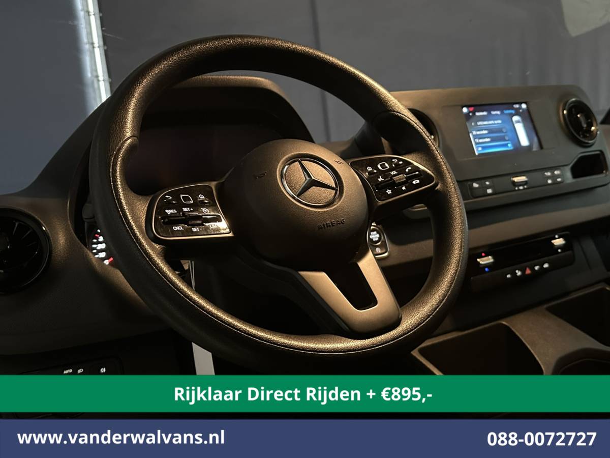 Mercedes-Benz Sprinter Mercedes-Benz Sprinter 317 CDI 170pk Automaat 3500kg Trekhaak L2H1 Euro6 *Rijklaar Direct Rijden* Airco | Camera | Omvormer | Apple Carplay Cruisecontrol, Android Auto, Parkeersensoren