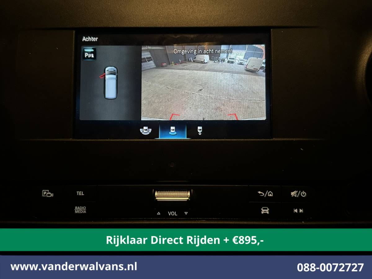 Mercedes-Benz Sprinter Mercedes-Benz Sprinter 317 CDI 170pk Automaat 3500kg Trekhaak L2H1 Euro6 *Rijklaar Direct Rijden* Airco | Camera | Omvormer | Apple Carplay Cruisecontrol, Android Auto, Parkeersensoren